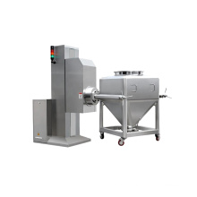 pharma powder post ibc bin blender mixer machine